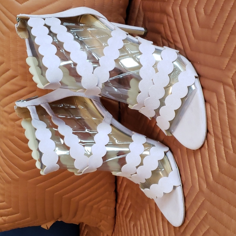 Jessica Simpson Lavender Ankle Strap Heels💜